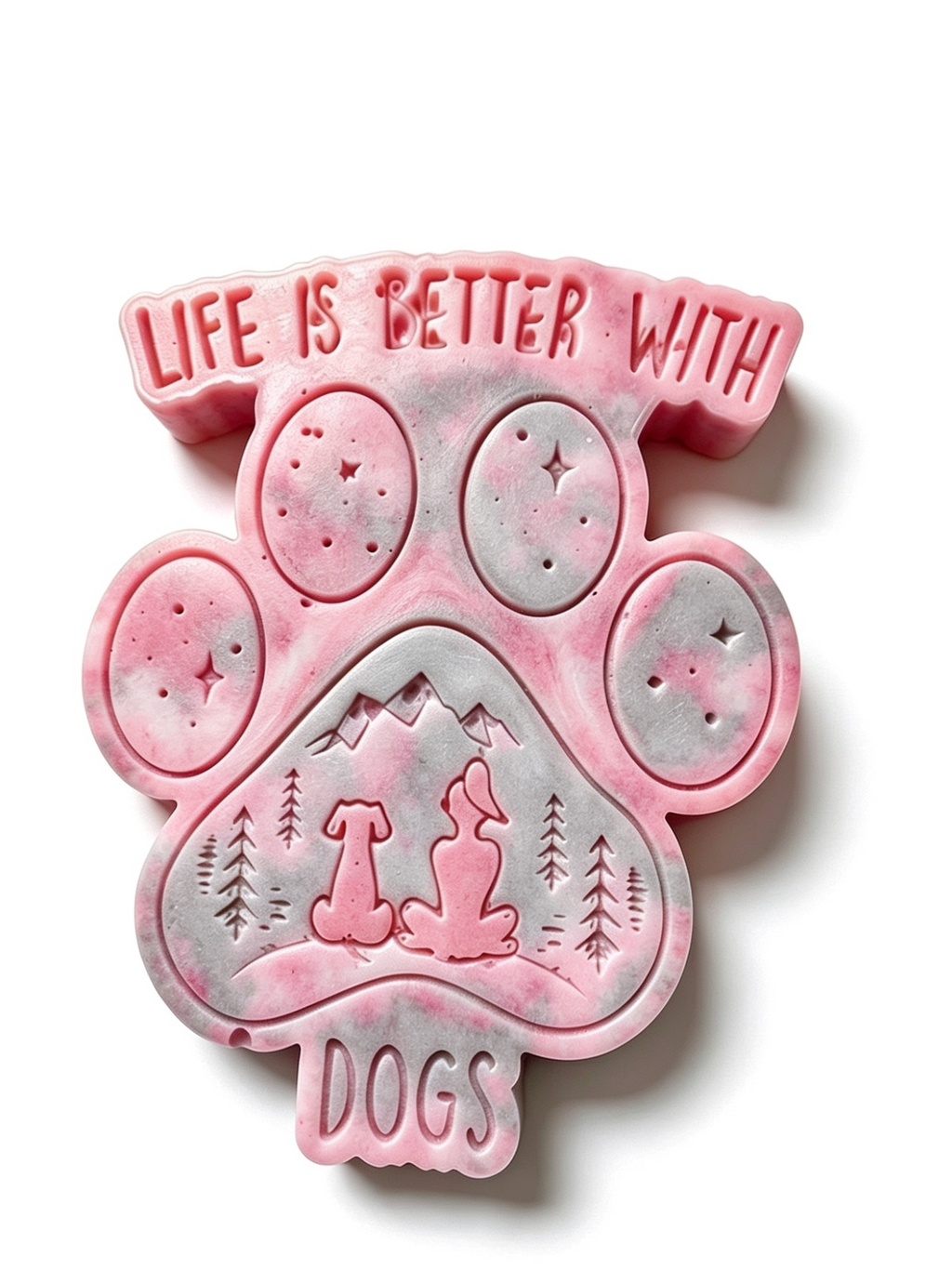 Life is Better with Dogs Wax Melt | Dog Lover Gift | Narla's Fable & Fur