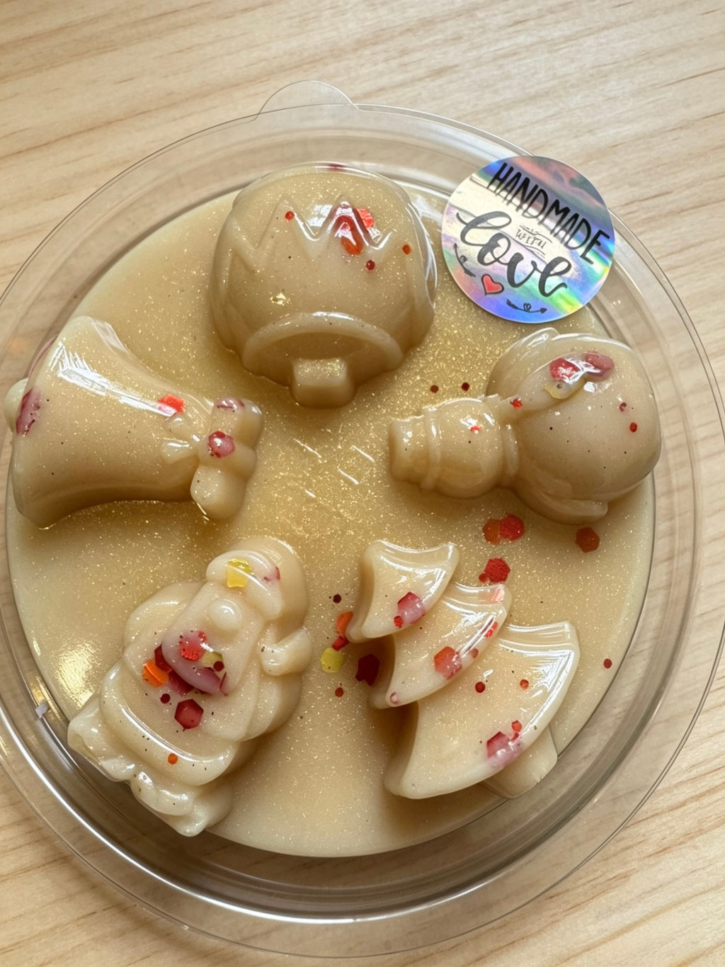 Christmas Winter Spice Wax Melts | 5 Cavity Clamshell | Narla's Fable & Fur