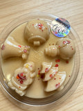 Christmas Winter Spice Wax Melts | 5 Cavity Clamshell | Narla's Fable & Fur