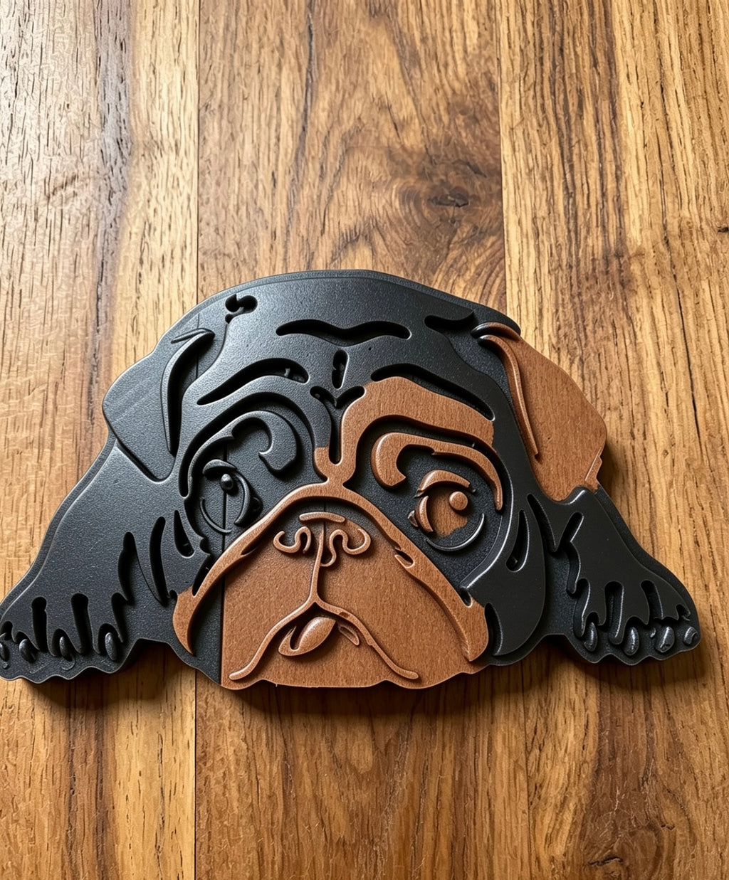 Laying Down Pug Wax Melt | Unique Pug Dog Gift | Narla's Fable & Fur