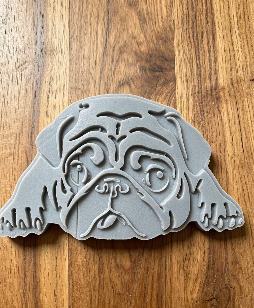 Laying Down Pug Wax Melt | Unique Pug Dog Gift | Narla's Fable & Fur