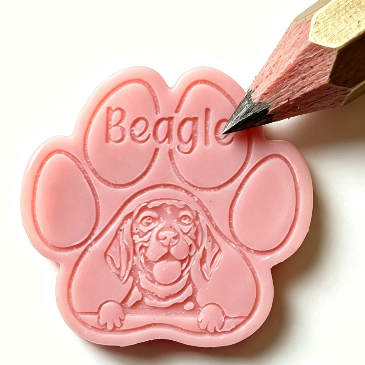 Beagle Paw Shaped Wax Melt