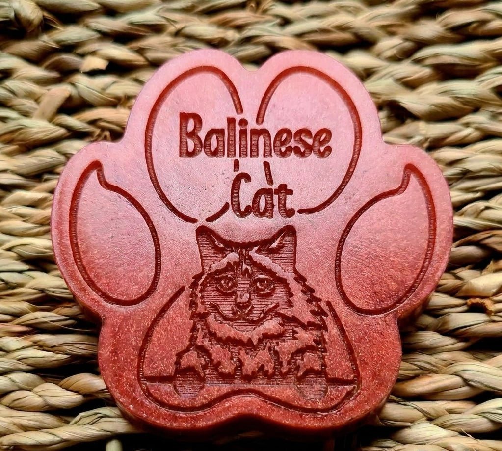 Cat Breed Paw Wax Melt | Novelty Gift for Cat Lovers | Narla's Fable & Fur