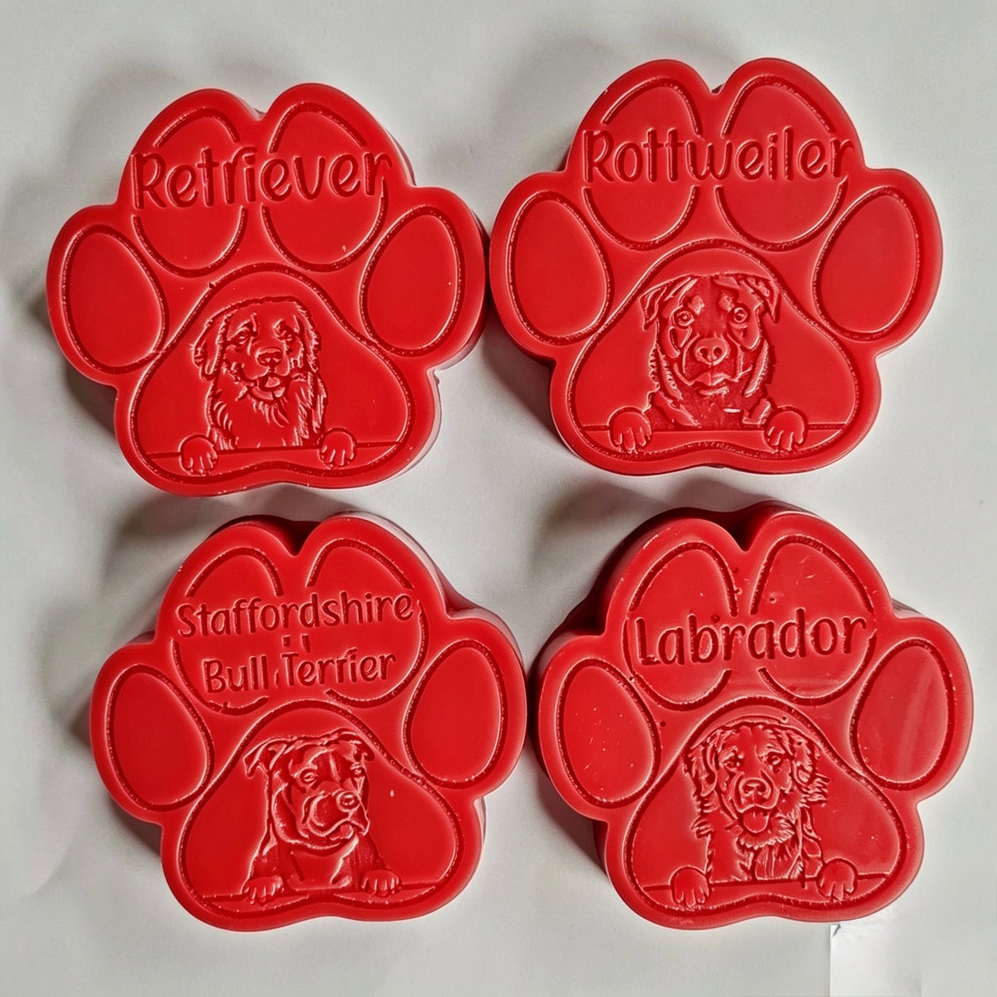 Dog Paw Wax Melts Over 40 Breeds Cute Dog Paw Shape Novelty Animal Lover Gift