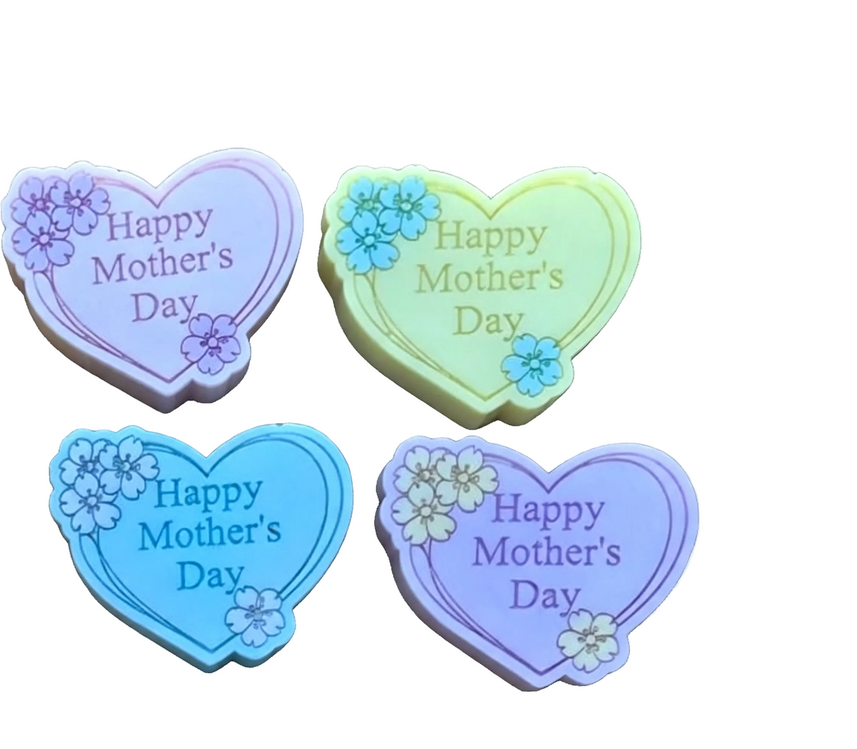 Happy Mother’s Day Floral Hearts Wax Melts