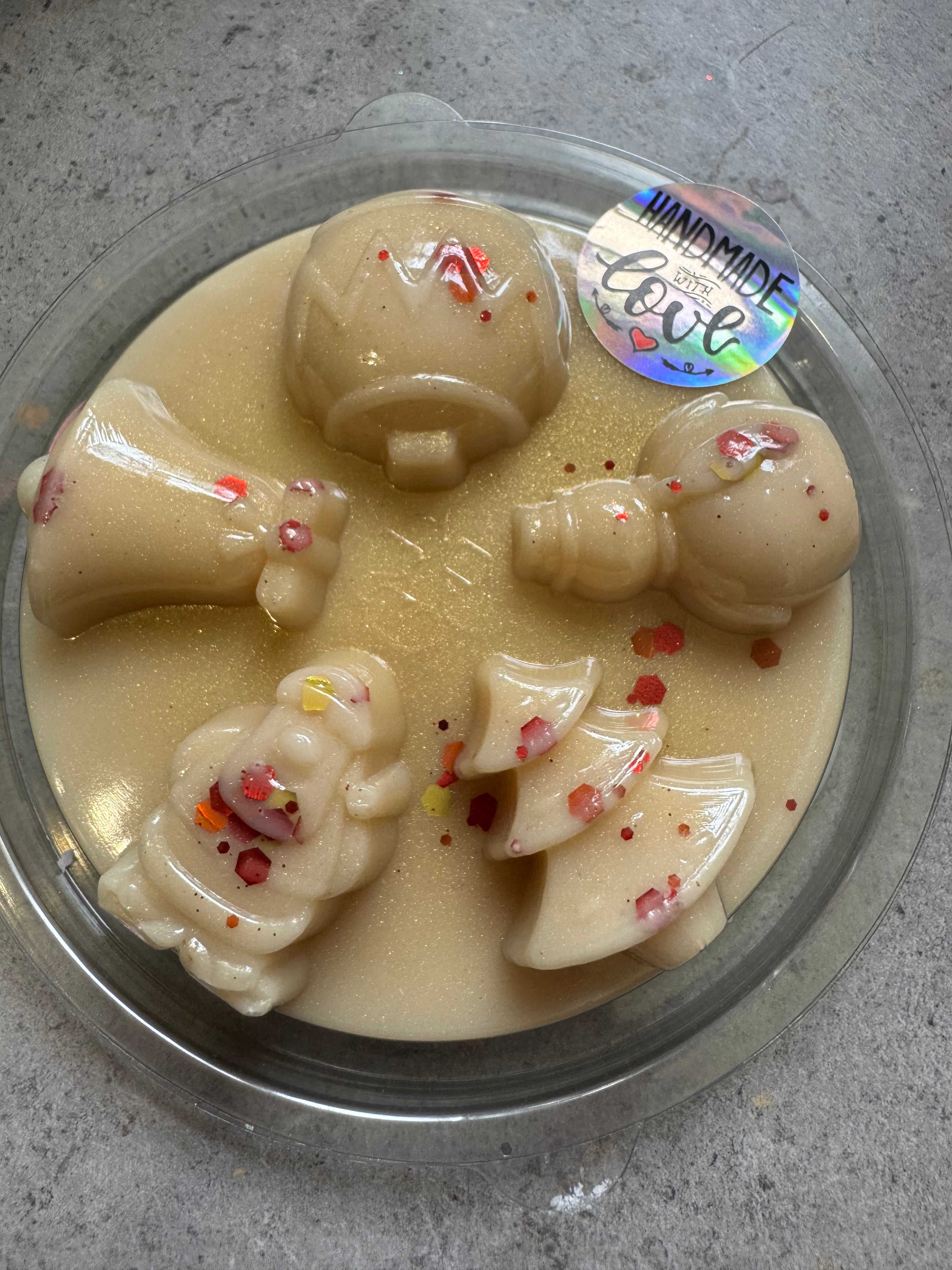 Christmas Winter Spice Wax Melts | 5 Cavity Clamshell | Narla's Fable & Fur