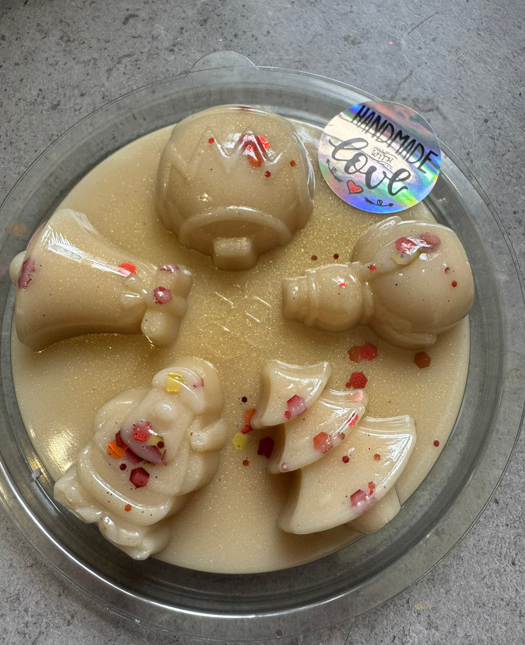 Christmas Winter Spice Wax Melts | 5 Cavity Clamshell | Narla's Fable & Fur