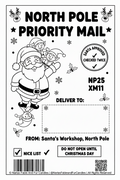 Limited Edition Santa North Pole| Mr & Mrs Claus |Reindeer Mail| Snowman Labels